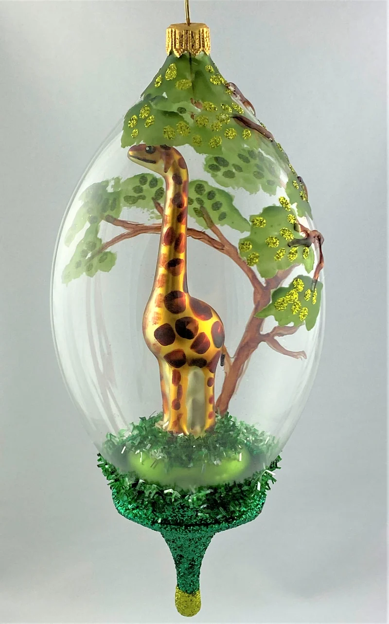 Giraffe in der Savanne
