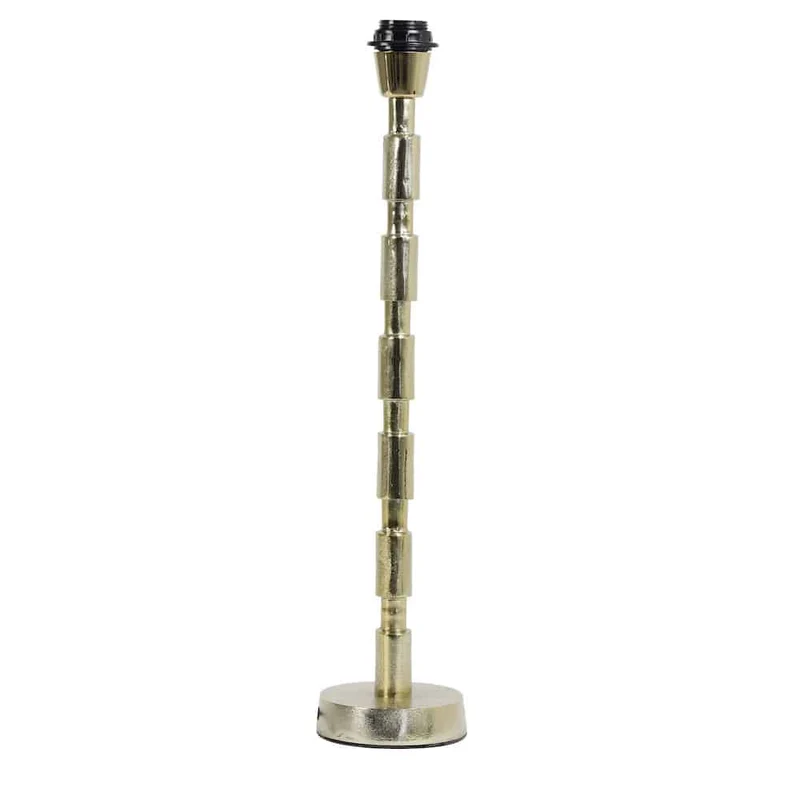 Tischlampe MALINDA gold-schwarz Velours 80 cm