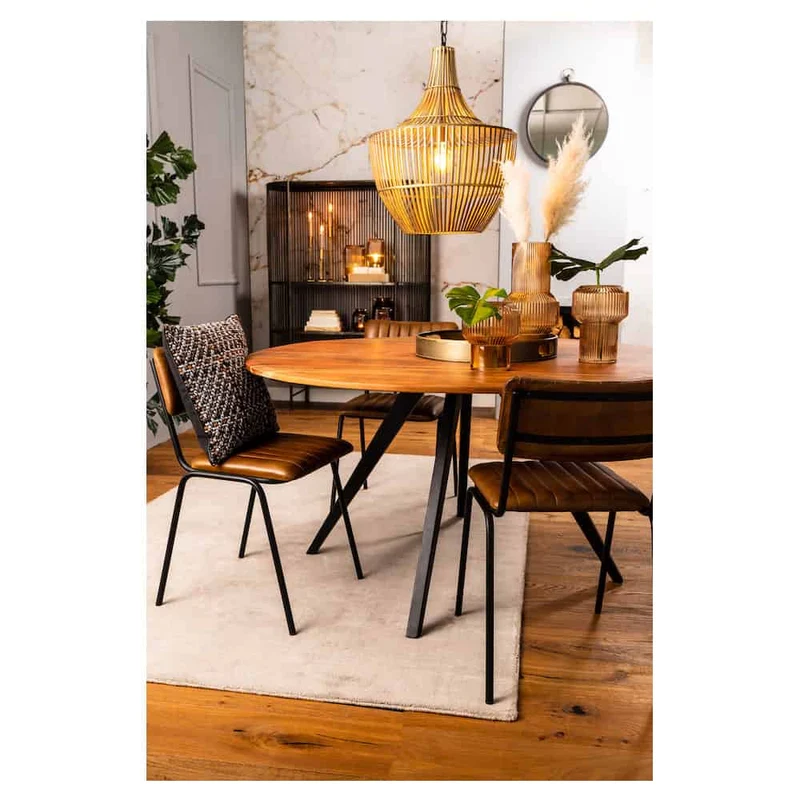 Hängelampe STELLA antik Bronze- Ø47x62,5cm