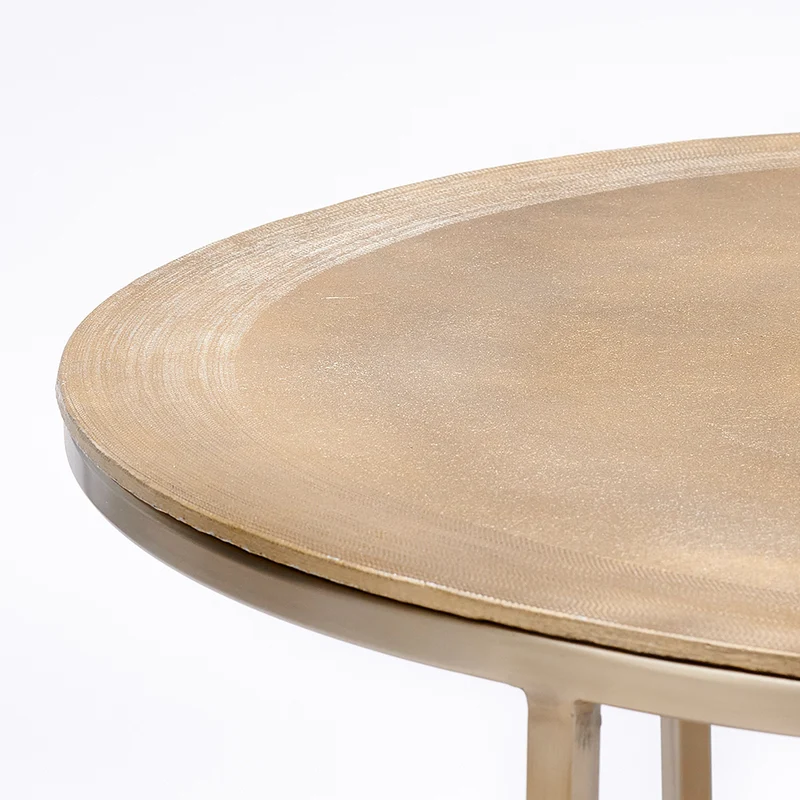 Couchtisch TALCA in Gold 2er-Set