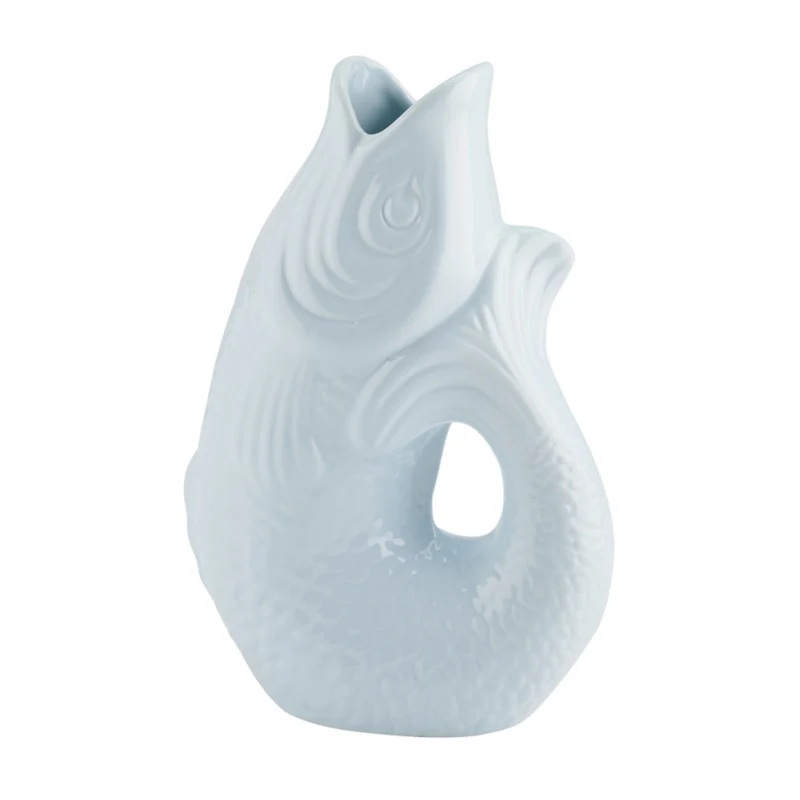 Vase MONSIEUR CARAFON Fisch blue horizon 2,7l - 21x31x12cm