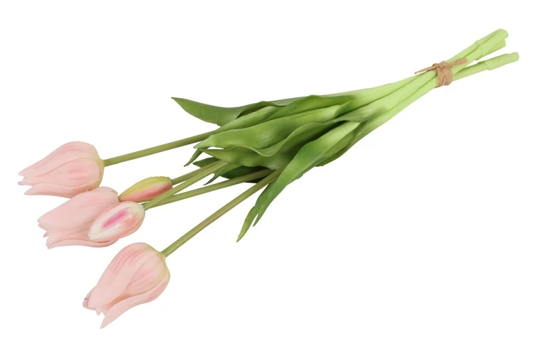 Kunst Tulpenbund rosa