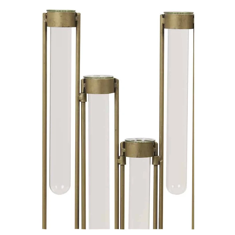 Vase TUBE Reagenzglas bronze- 39x3cm