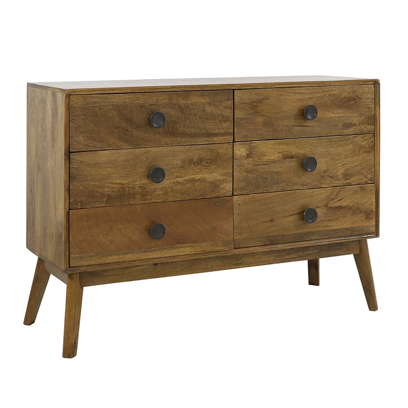 Sideboard ESPITA Holz Öl braun