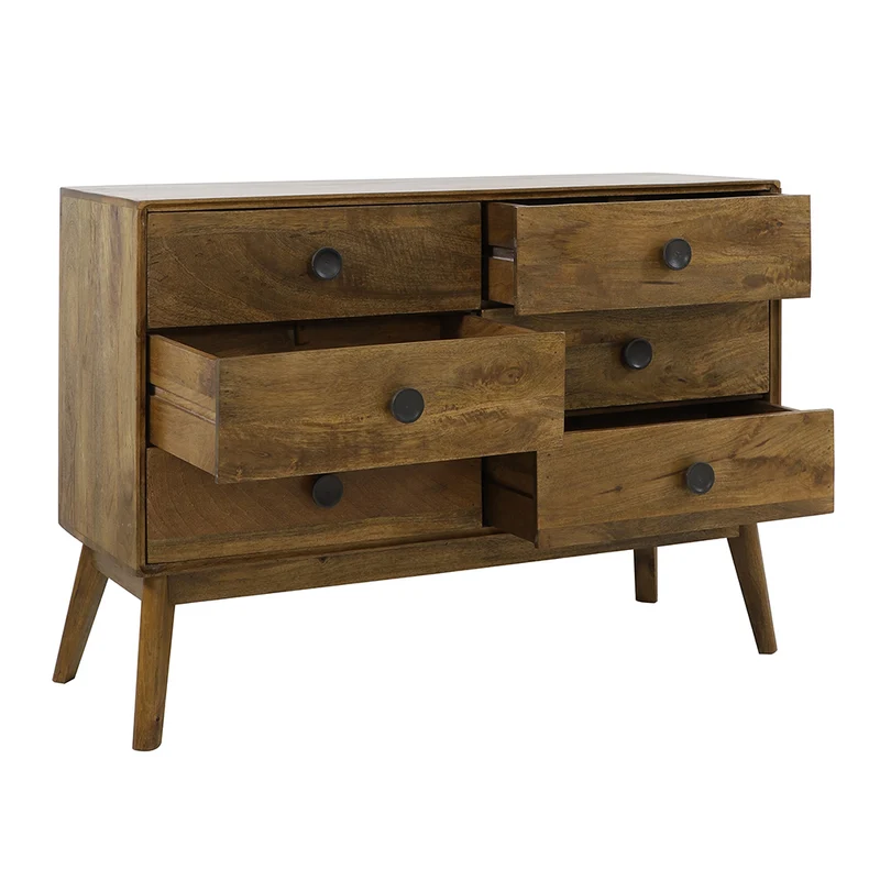 Sideboard ESPITA Holz Öl braun