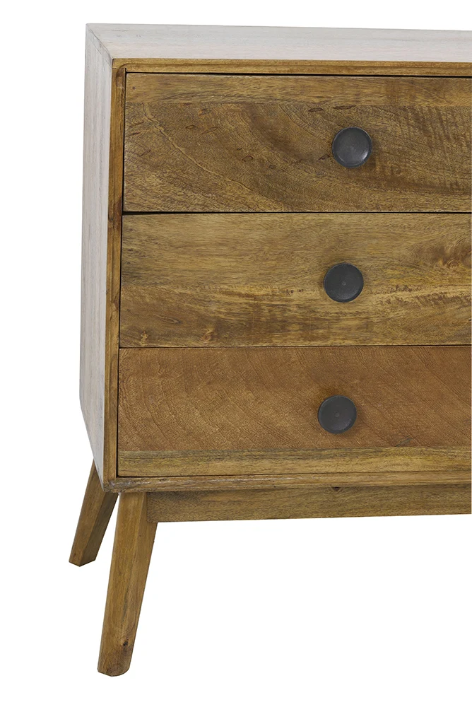 Sideboard ESPITA Holz Öl braun