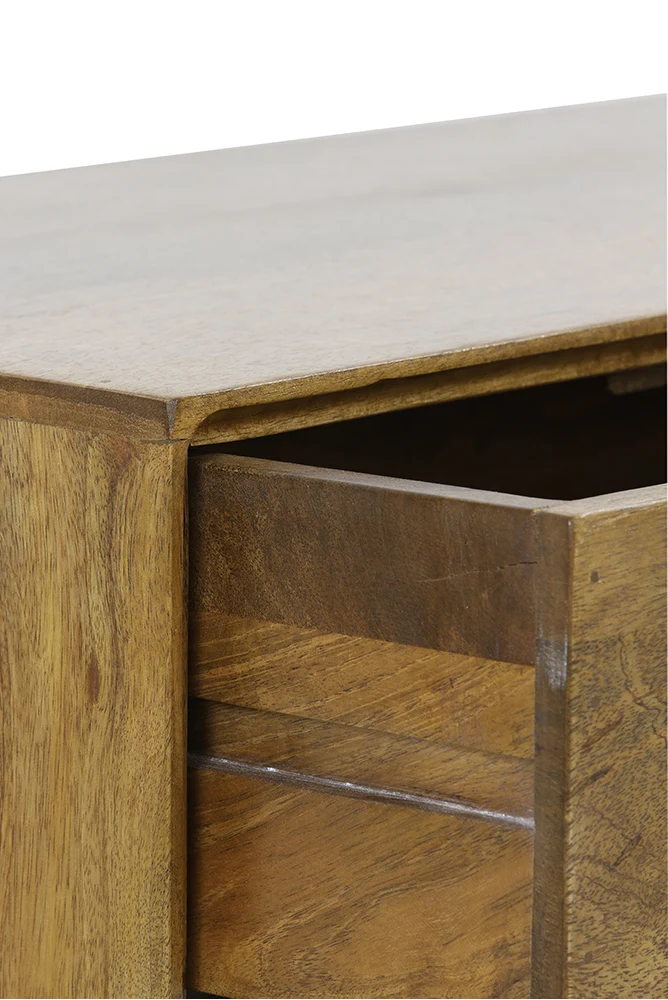 Sideboard ESPITA Holz Öl braun