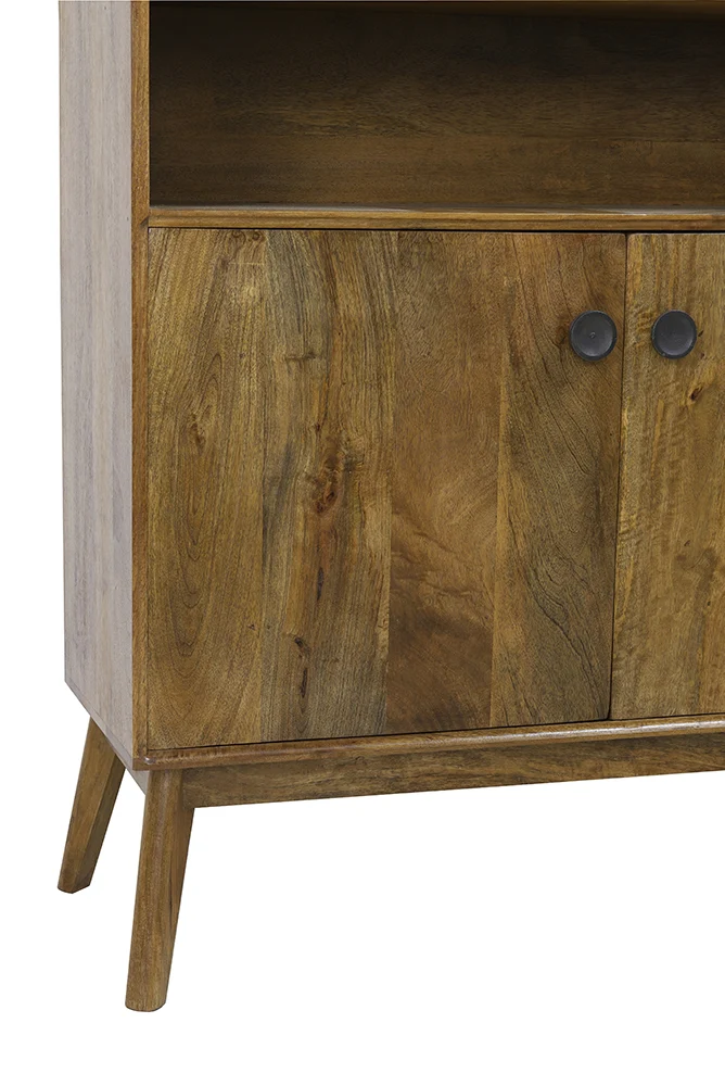 Schrank ESPITA Holz Öl braun