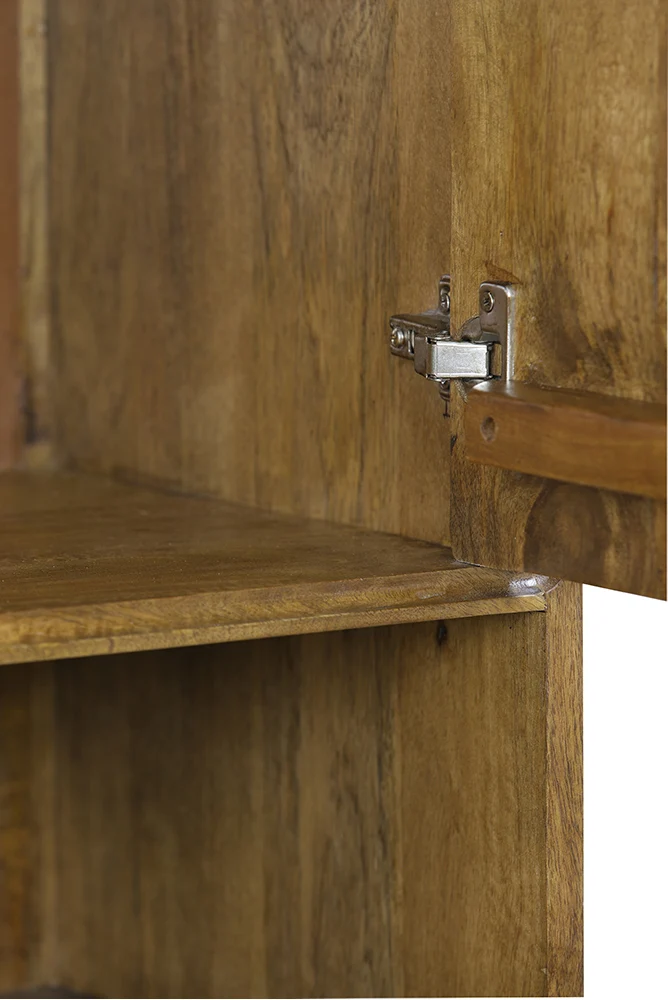 Schrank ESPITA Holz Öl braun
