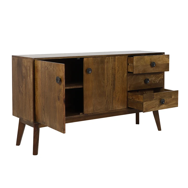 Kommode ESPITA Holz Öl braun