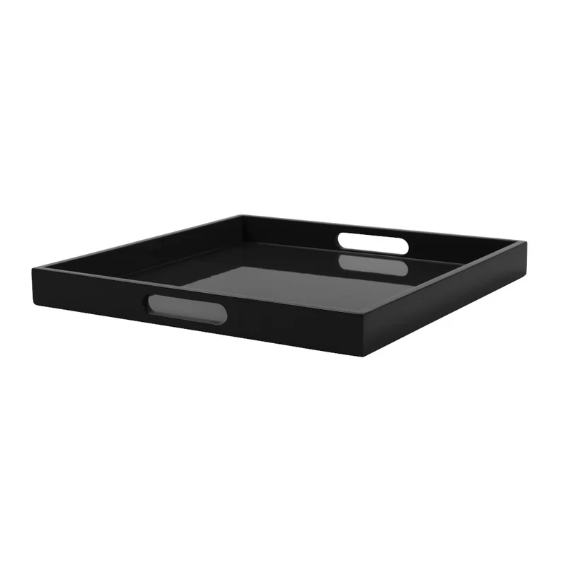 Tablett SPA M schwarz 40,4x40,4x4cm