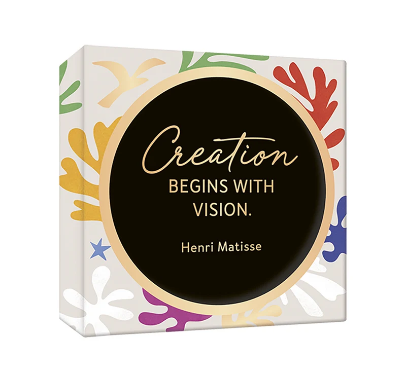 Grafik Werkstatt Korkuntersetzer in Schachtel Genuss & Design Henri Matisse