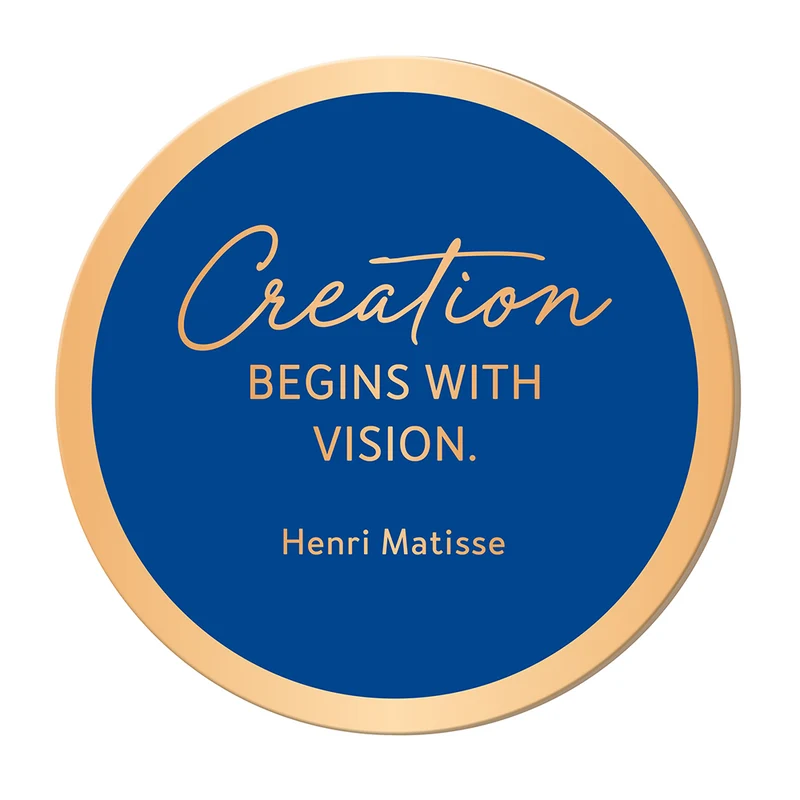 Grafik Werkstatt Korkuntersetzer in Schachtel Genuss & Design Henri Matisse