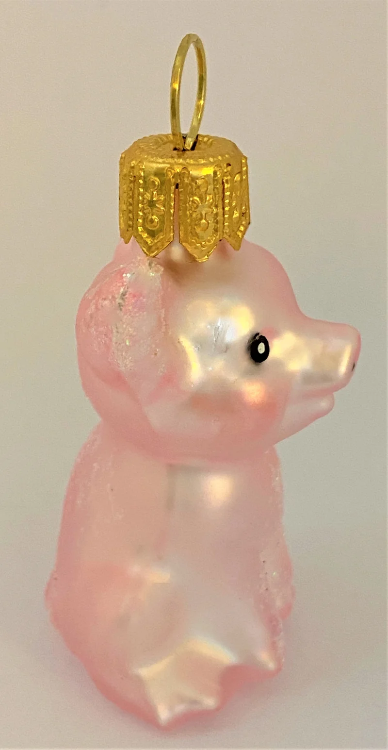 Kleines sitzendes Schweinchen
