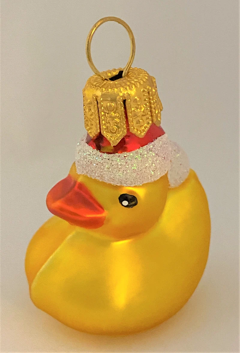 Bade-Entli mit Santa`s Mütze