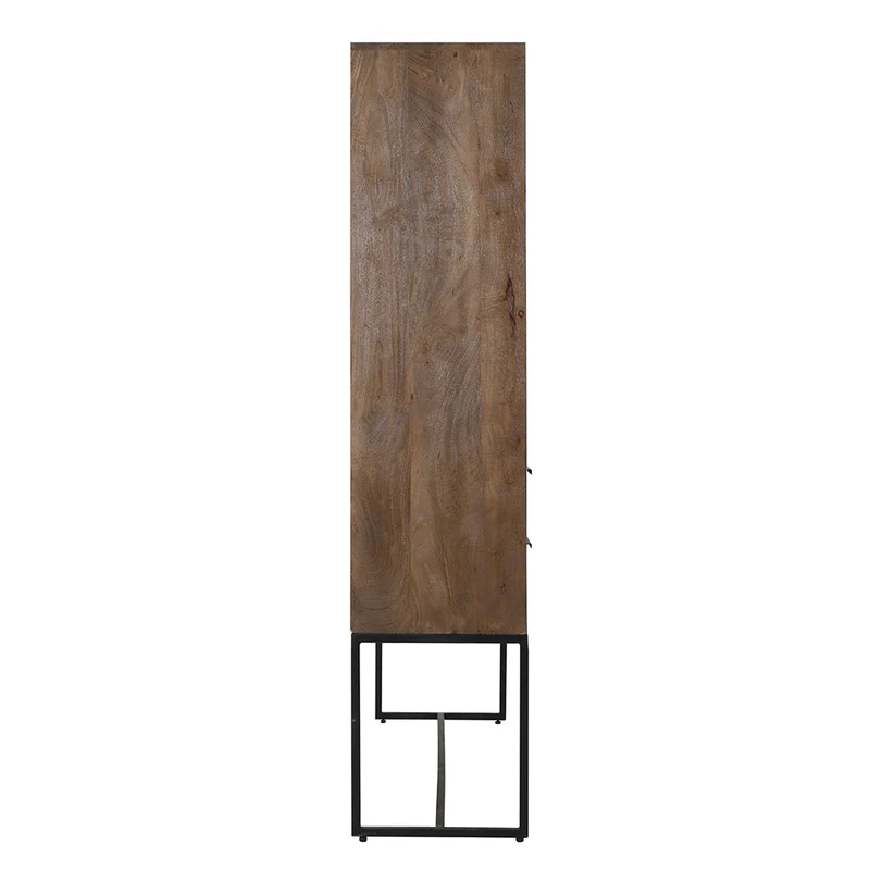 Schrank MEAVE Holz dunkel braun
