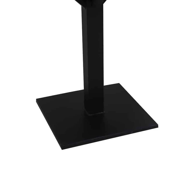 Esstisch CHISA Holz braun-schwarz 80x80x78 cm