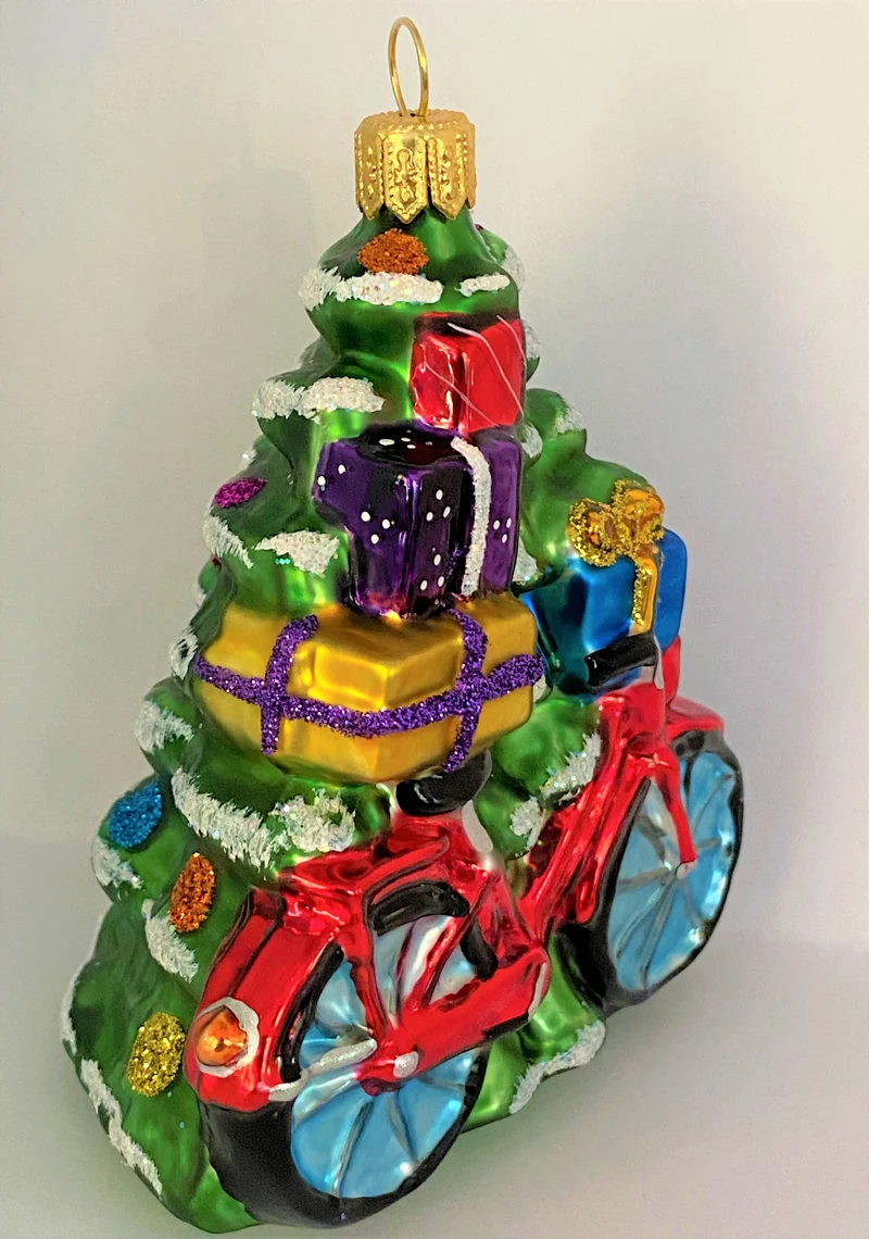 Das Fahrrad-Weihnachtsgeschenk