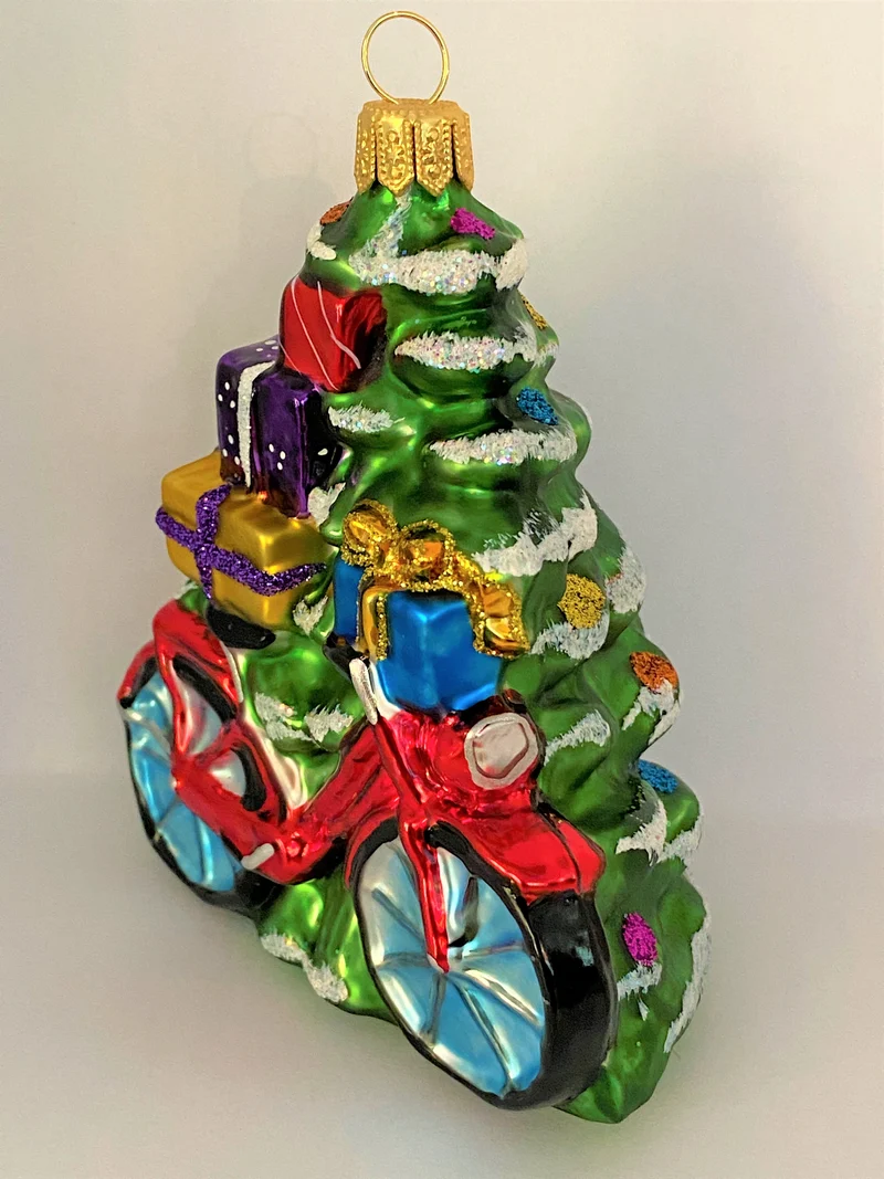 Das Fahrrad-Weihnachtsgeschenk