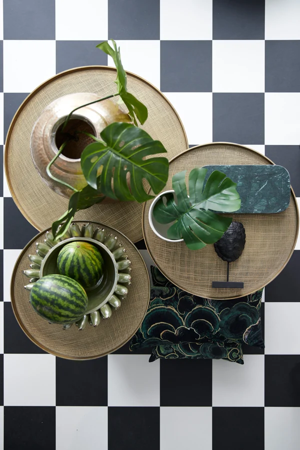 Beistelltisch POPETA antik bronze Ø50x55cm