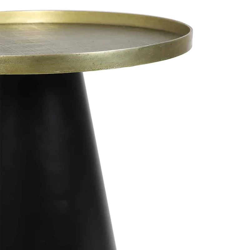 Beistelltisch POPETA antik bronze Ø50x55cm