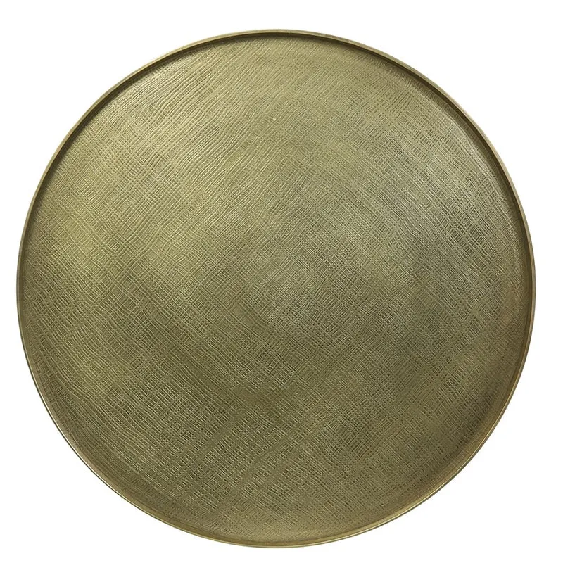 Couchtisch POPETA antik bronze Ø60x44cm