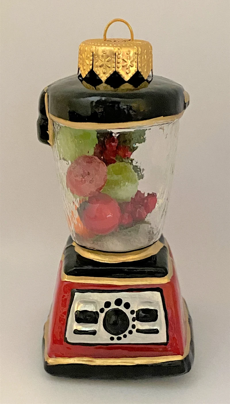 Roter Smoothie Mixer
