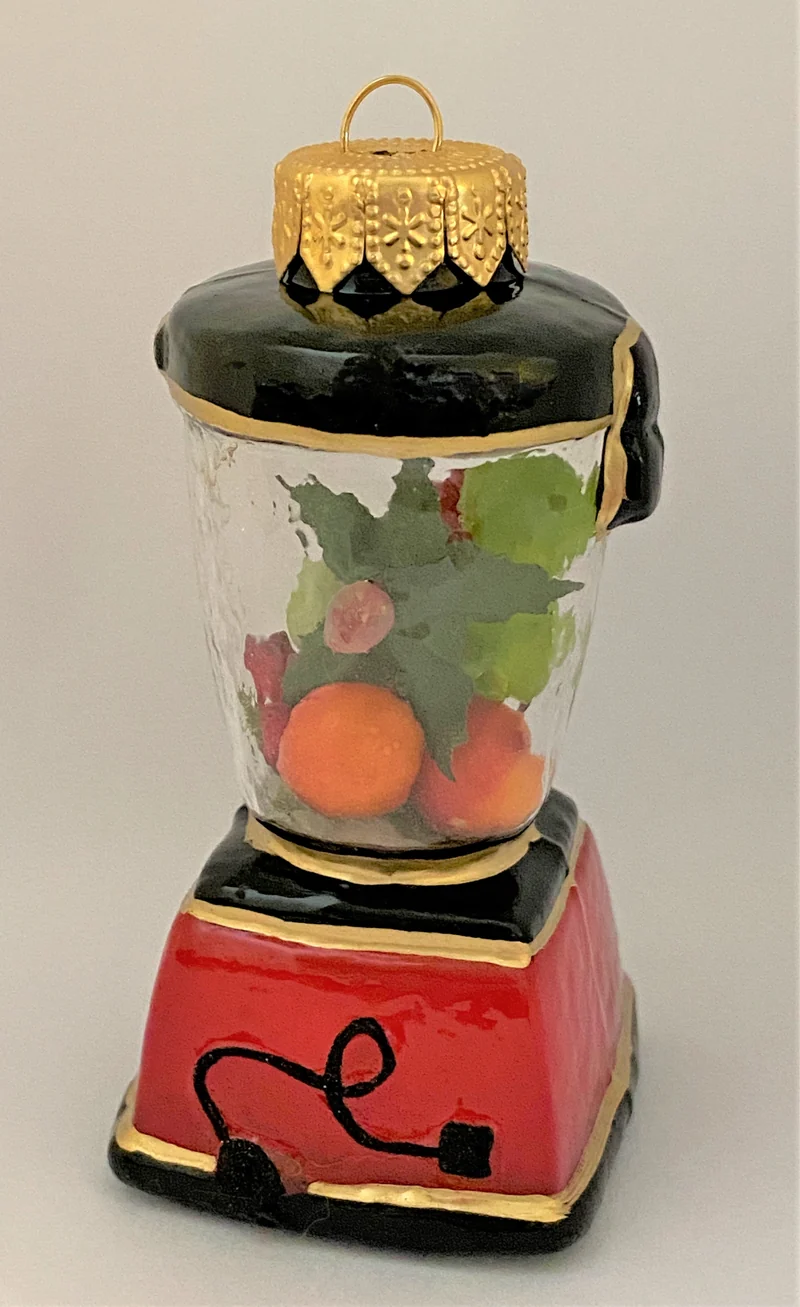 Roter Smoothie Mixer