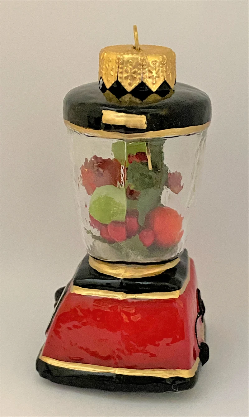 Roter Smoothie Mixer