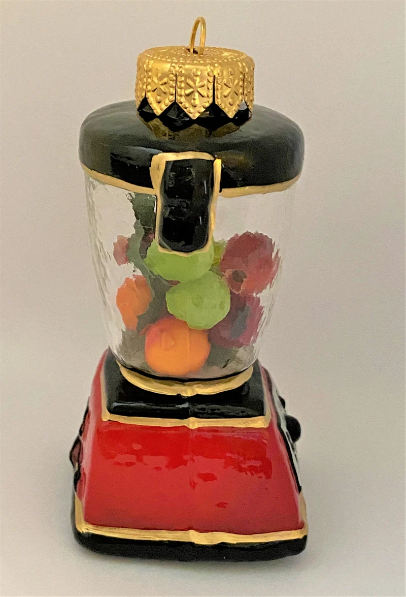Roter Smoothie Mixer