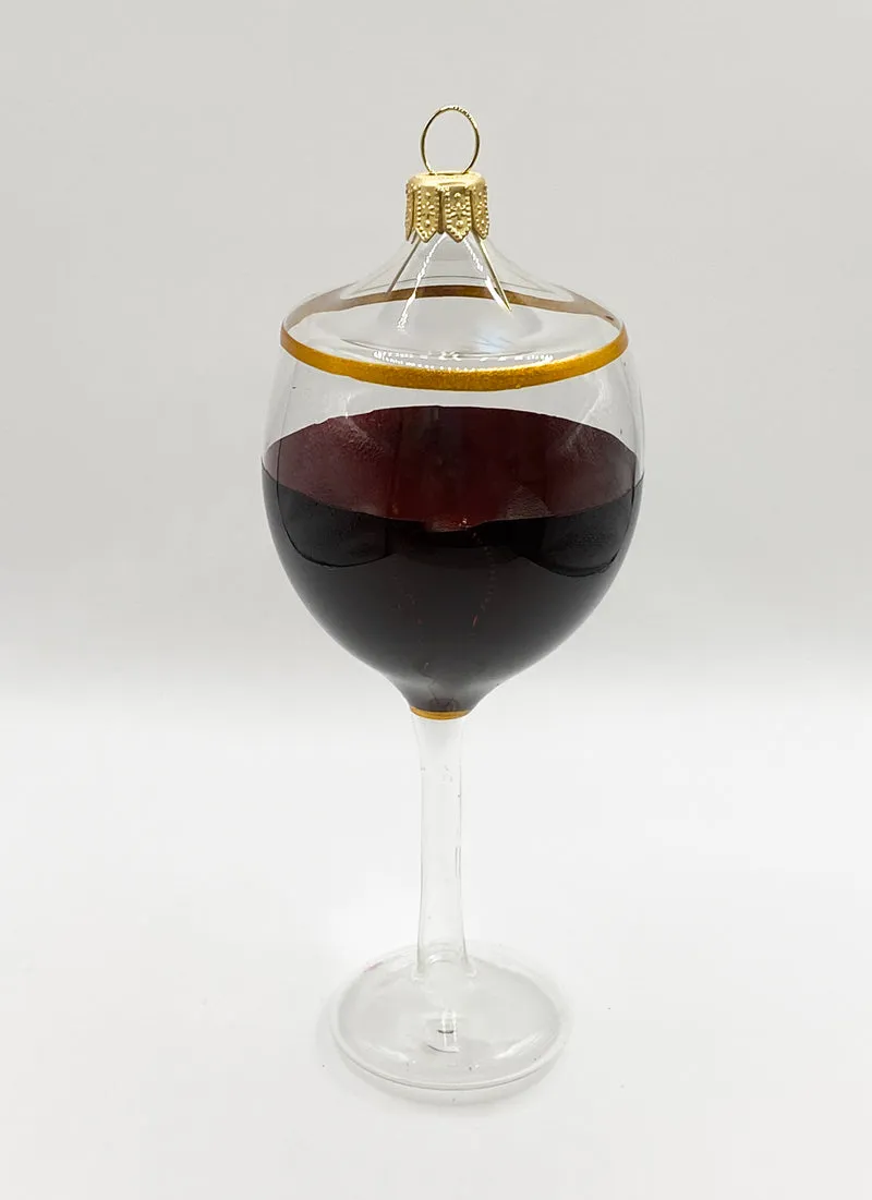 Feines Glas Rotwein