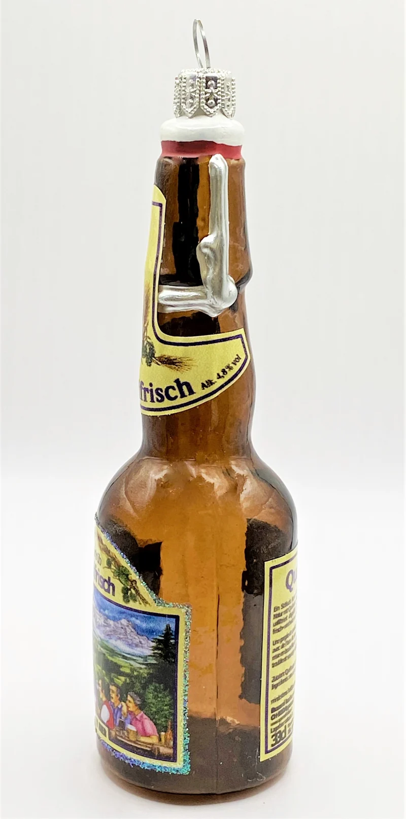 Bierflasche Locher Bier " Quöllfrisch "