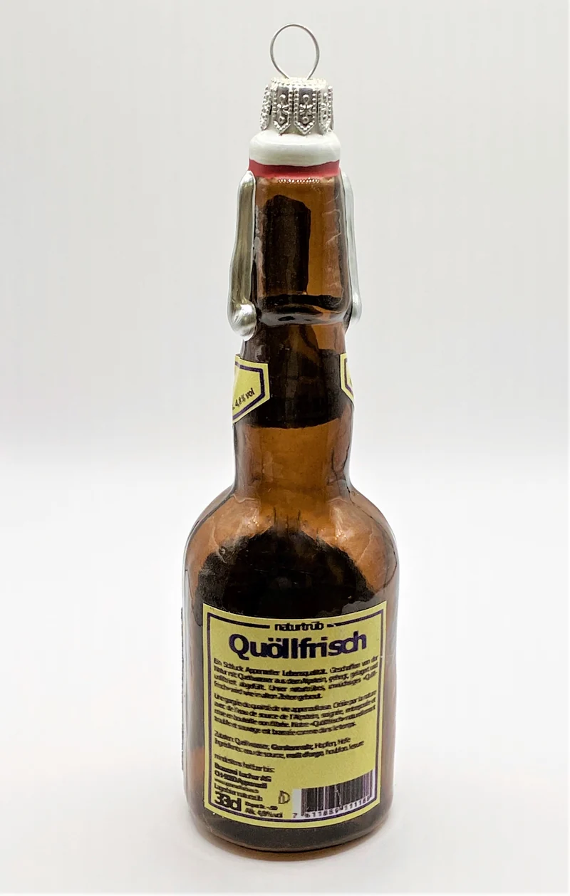 Bierflasche Locher Bier " Quöllfrisch "