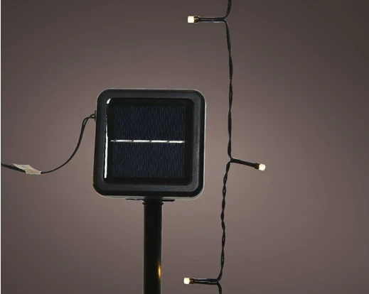 Solar Strangbeleuchtung warmweiß 9,9m