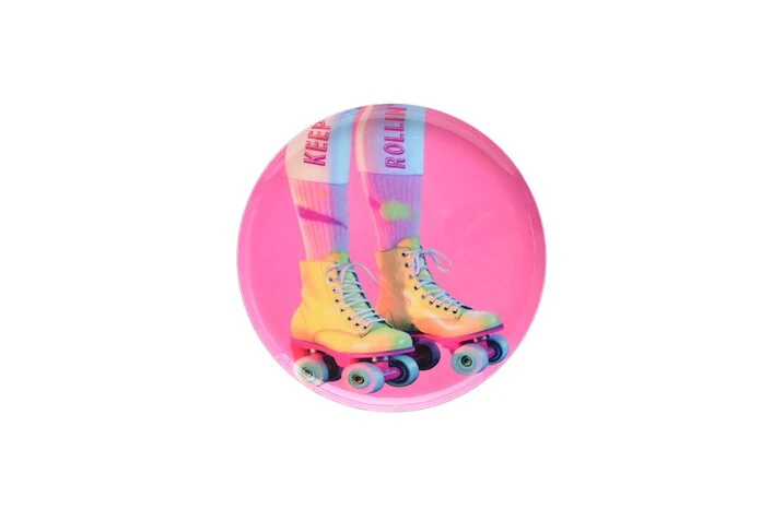 GiftCompany Dekotablett XS Rollschuhe
