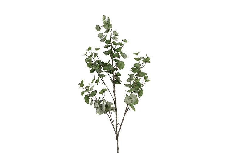 Kunstblatt Eucalypthus L grün