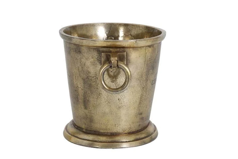 Sektkühler CRISTAL antik Bronze 39x25x25 cm