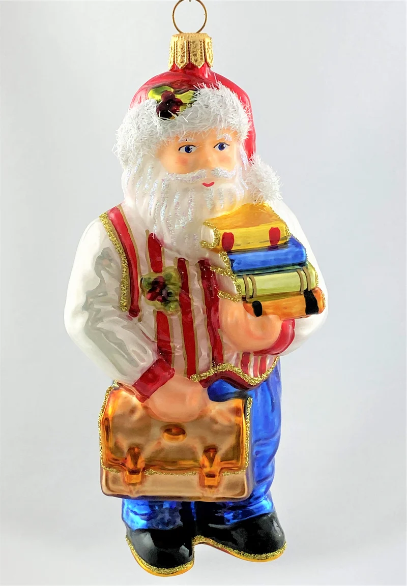 Der Lehrer erzählt den Kindern Weihnachtsgeschichten
