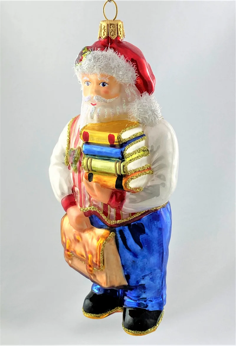 Der Lehrer erzählt den Kindern Weihnachtsgeschichten