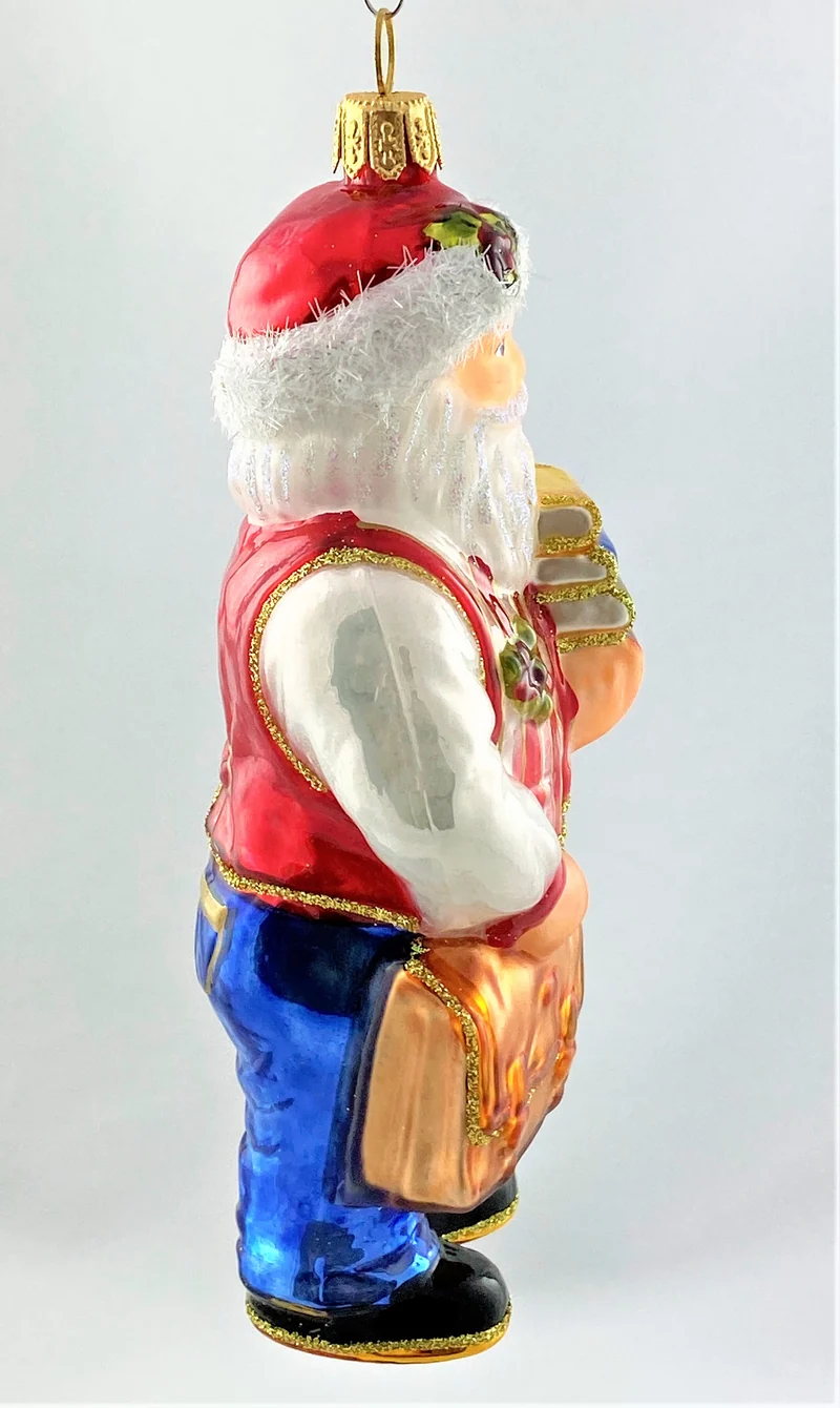 Der Lehrer erzählt den Kindern Weihnachtsgeschichten