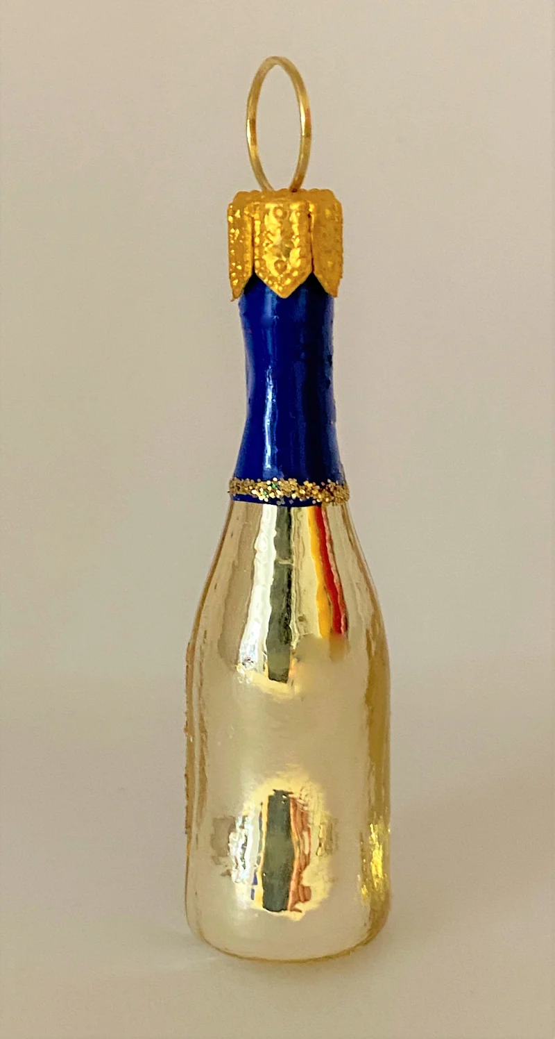 Kleine Weisswein-Flasche