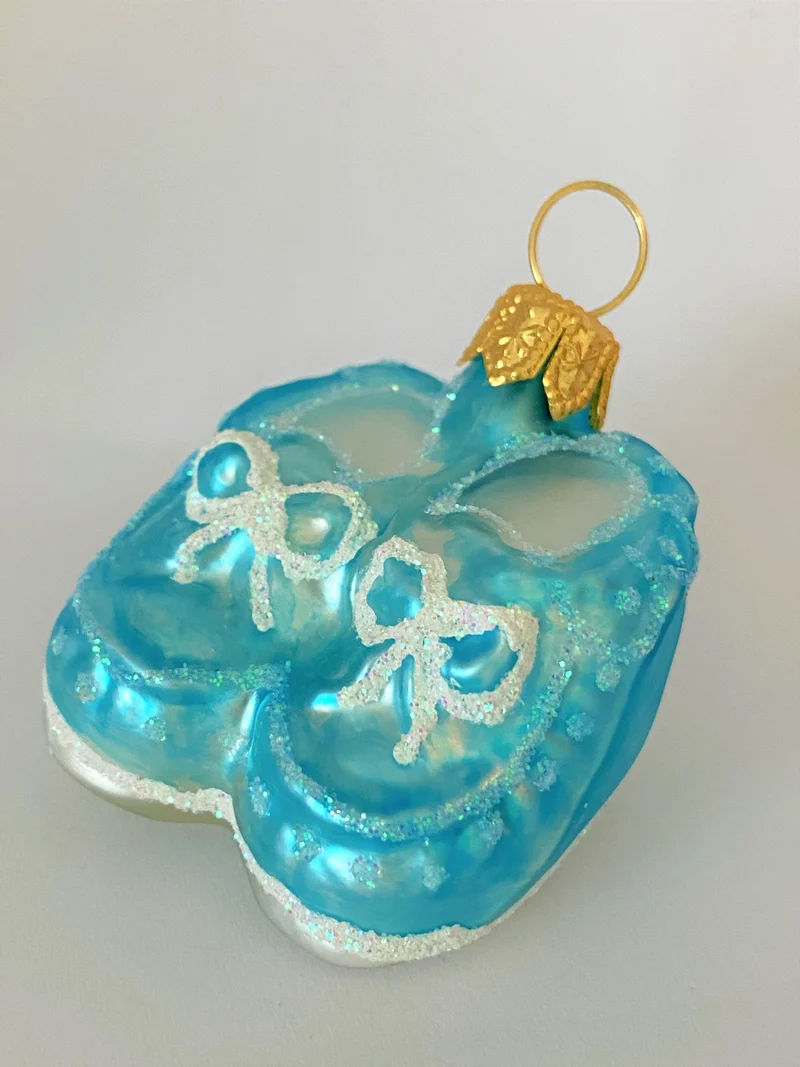 Kleine blaue Baby-Finkli