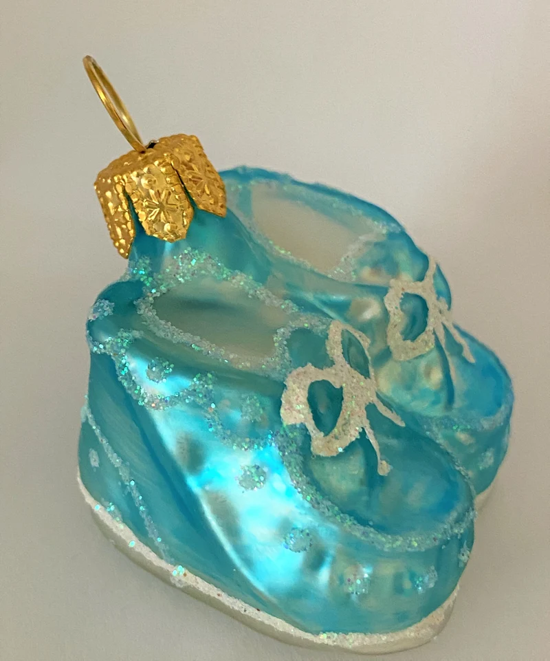 Kleine blaue Baby-Finkli