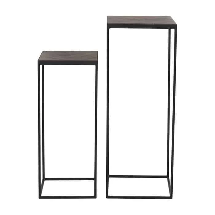 Säule 2er-Set CHISA Holz