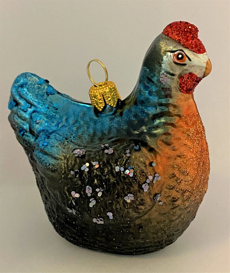 Hübsches buntes Huhn