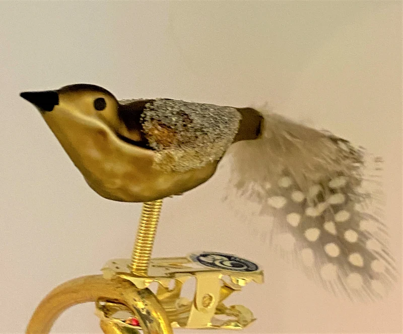 Kleiner brauner Vogel