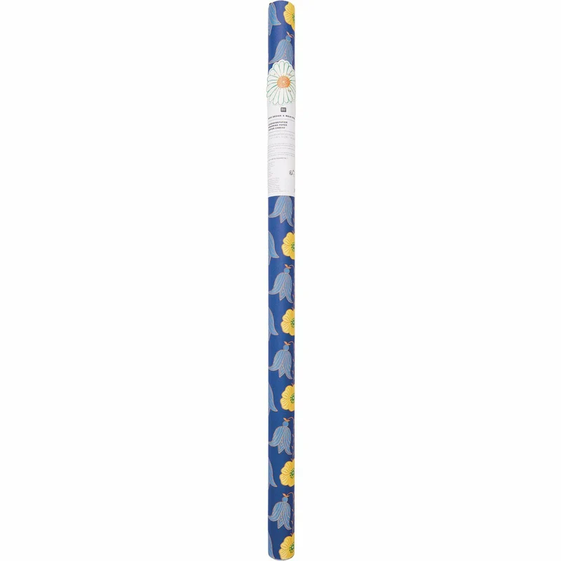 Rico Design Geschenkpapier Butterblumen, Glockenblumen