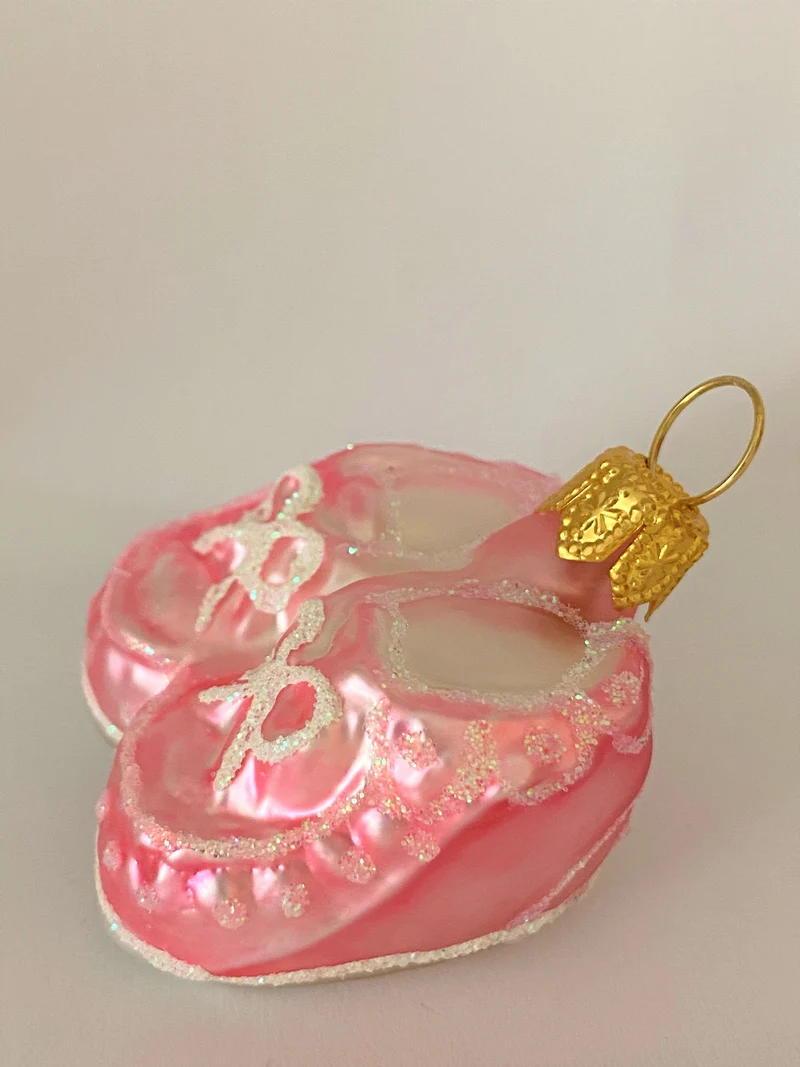 Kleine rosa Baby-Finkli
