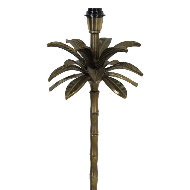 Stehleuchte ARMATA antik Bronze + Samt