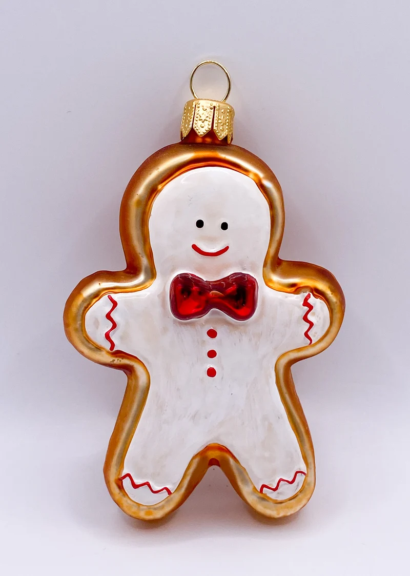 Weihnachtsguetzli Lebkuchenmann mit Zuckerguss